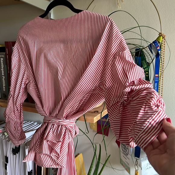 Zara wrap blause - Picture 4 of 4